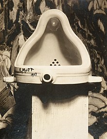 Duchamp's fountain